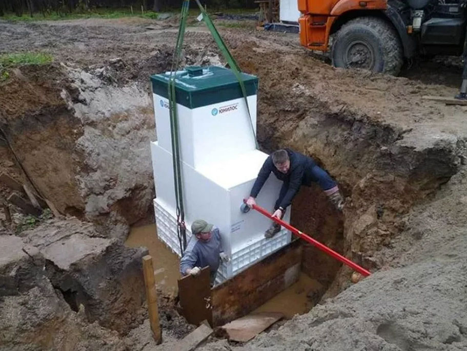 Шеф-монтаж септика в Парголово